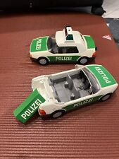 2mal Playmobil Polizei Auto Grün 3903