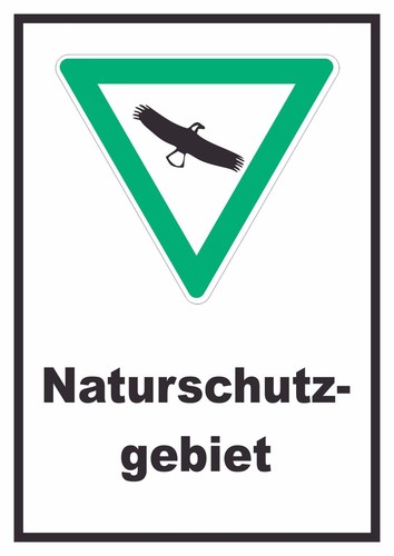 Naturschutzgebiet schild - naturschutzgebiet,