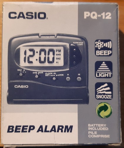 Reisewecker casio in - reisewecker, pq-12