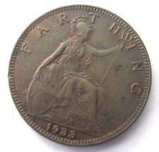 Alte englische Bronzemünze 1