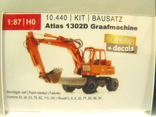 Atlas 1302D Bagger - Radbagger  - Artitec Bausatz HO 1:87 -  10440   #E