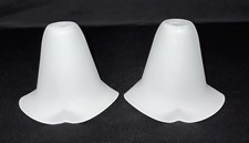 Lampenschirm 2er Set Milchglas Santiniertem Glas Kronleuchter C 643