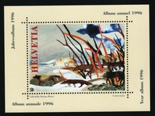 Schweiz Vignettenblock von