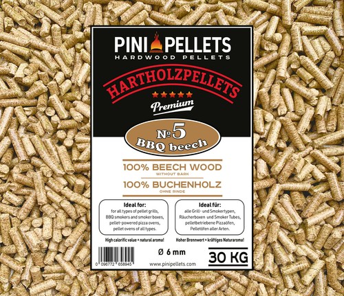 Pini hartholz pellets 100 - hartholz, 100%