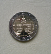 2 Euro Münze 2016 - Sonderprägung Sachsen Dresden Zwinger - Prägestätte  F -