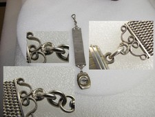 Antike Kompass Taschenuhrkette