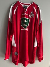 Original Saller TRIKOT SPIELERTRIKOT 1. FC Köln XXL 2XL Langarm funny frisch