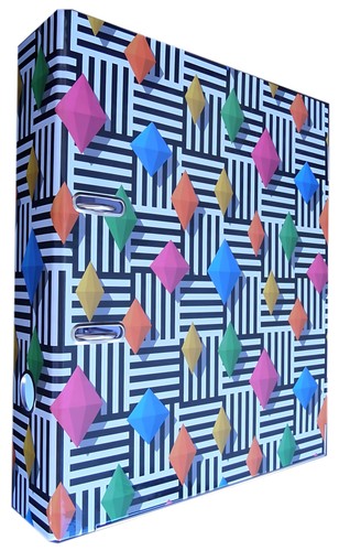 Adina motivordner 8cm bunte - adina,