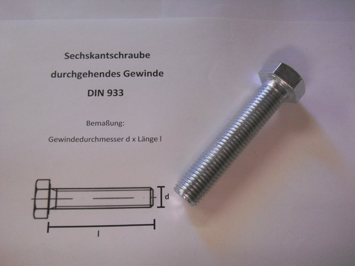Sechskantschrauben - 25,