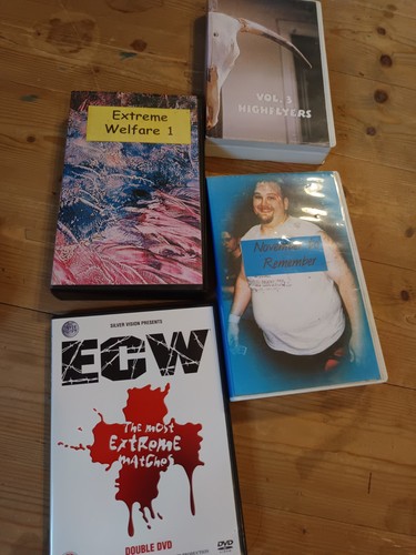 Ecw dvd vhs - dvd,