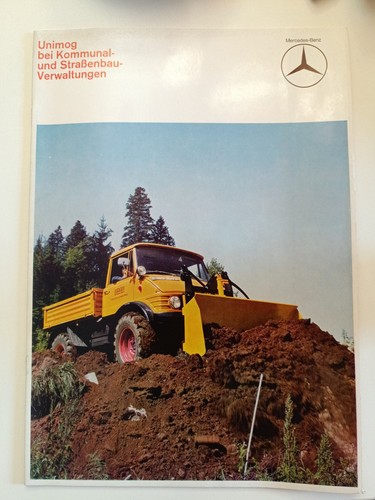 Original prospekt unimog - original,