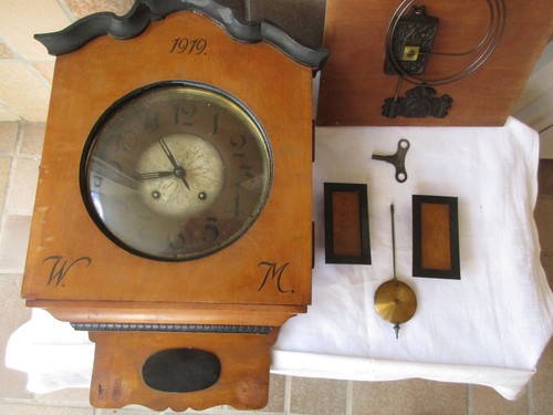 Alte wanduhr 1919 - alte, lfs