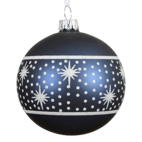 Weihnachtskugel night blue - night,