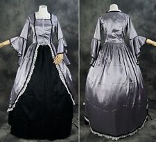 V-12 S/M/L/XL/XXL Silber Grau Victorian Gothic Lolita Ball-Kleid dress costume