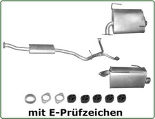 Auspuff set für subaru - auspuff,