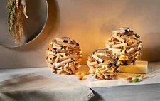 LED -Stimmungsleuchten " Treibholz " 3er - Set - 3 verschiedene Größen