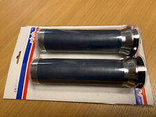 Top Lenkergriffe Chopper Echtleder + Chrom !!! NEU OVP für 22mm-Lenker