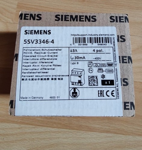 Siemens 5sv3346 - siemens, 5sv3346-4