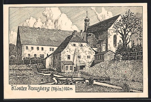 Kreuzberg rhön kloster - /rhön.,,