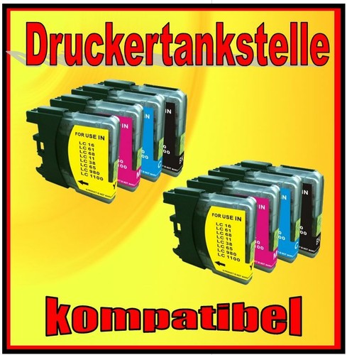 Komp patrone für brother - 8x,