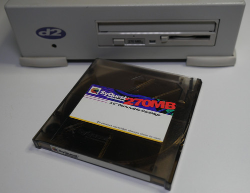 Syquest 270 externes scsi - 270, mb