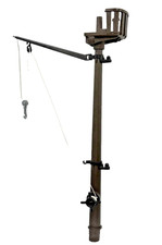 Playmobil Mast dunkelbraun Lastenkran Krähennest 5135 Piratenschiff Ersatzteil