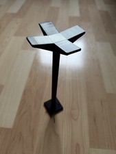 Deko Streckenbeleuchtung Flutlicht 4er  SW für Carrera 132 Digital LED 12V Uni