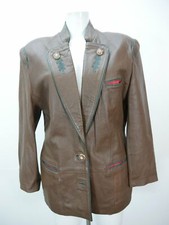 Alphorn Leder Janker mit