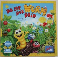 DA IST DER WURM DRIN Brettspiel  Kinderspiel des Jahres 2011 ab 4 Jahre NEUw!
