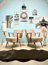 2 alte Armlehnensessel Cocktail Sessel Armlehnen Vintage 50er 60er Jahre antik