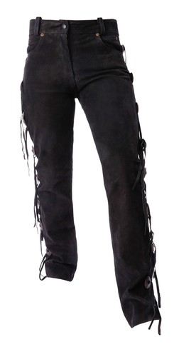 Damen nubuk jeans - damen, conchos