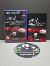 CUE ACADEMY SNOOKER POOL BILLIARDS + ANLEITUNG SONY PLAYSTATION 2 OVP PAL PS2