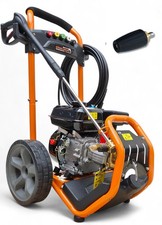 Strahlemann Benzin Hochdruckreiniger 7PS  Messingpumpenkopf 220 bar Dreckfräse