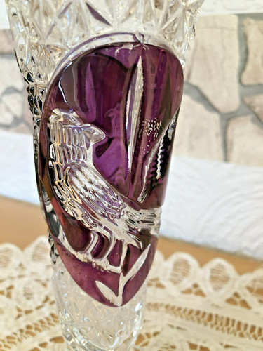 Kristall vase von - von, hofbauer