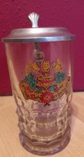 alter Bierkrug Glas mit