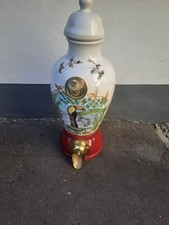 XXL Kaffeeschütte Kaffeespender Kaffeesilo Porzellan handgemalt