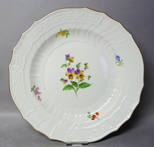 Meissen speiseteller - meissen,