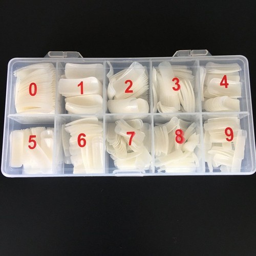 500x natur nagel tips - 500x,