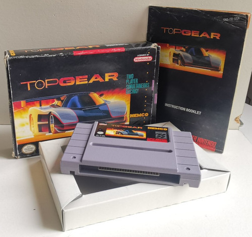 Top gear snes - snes, nintendo