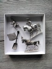 Zinnschrott, Zinnsammlung, Zinnkonvolut...Pferde, Reiter