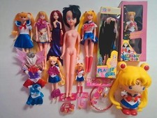 Sailor Moon Puppen Set Lot Vintage Bandai Dolls Figuren