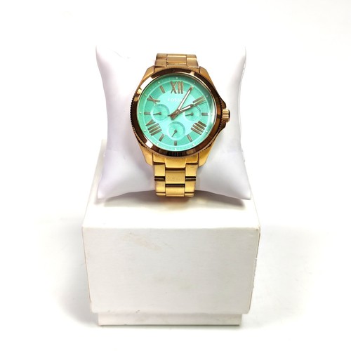 Fossil uhr damen - damen, türkis