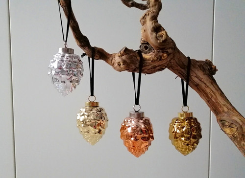 Christbaumschmuck zapfen - christbaumschmuck,