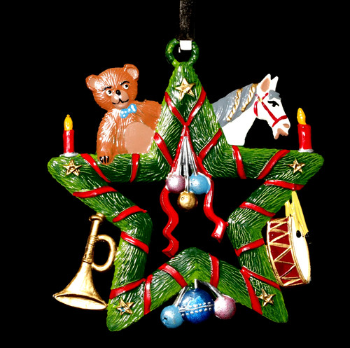 Christbaumschmuck aus zinn - christbaumschmuck,