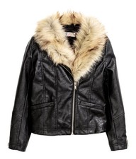 H&M Mädchen Bikerjacke mit