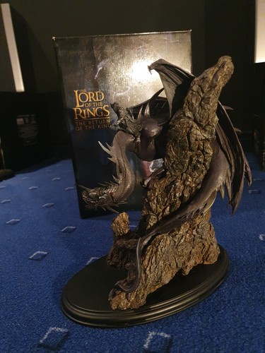 Fell beast with morgul lord - with,