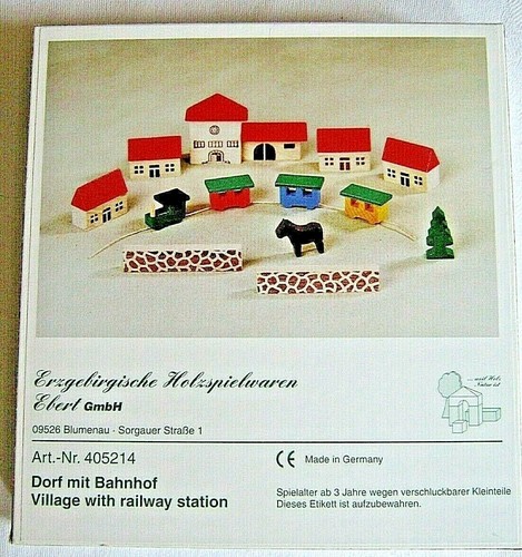 Holzspielzeug dorf mit - dorf,