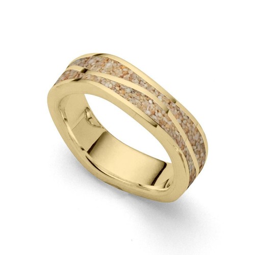 Dur schmuck ring - ring, wellen