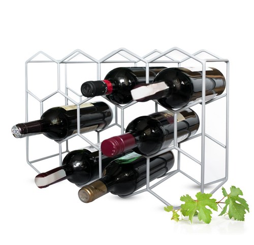 Weinregal aus metall für - weinregal, 11