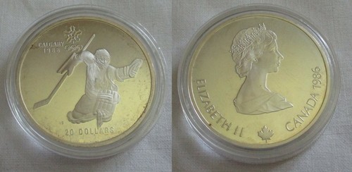 Dollar silber münze canada - silber,